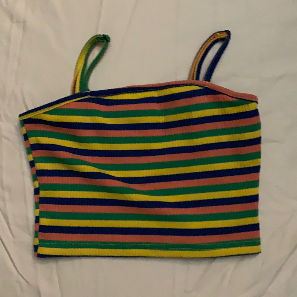 SHEIN cropped striped tank top- size XS in Women